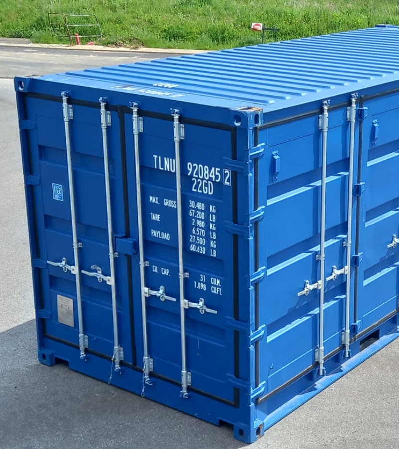 20'OS Container de stockage 20 pieds open side