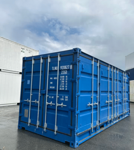 Container 20 Pieds Double Portes + Porte latérale