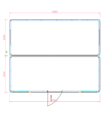 PLAN Bungalows Complexe 29m² DUO