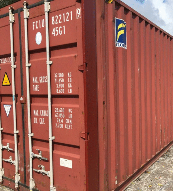 Container Maritime High Cube 40 Pieds Occasion