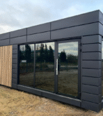 Pavillon professionnel isolé 8x3 m